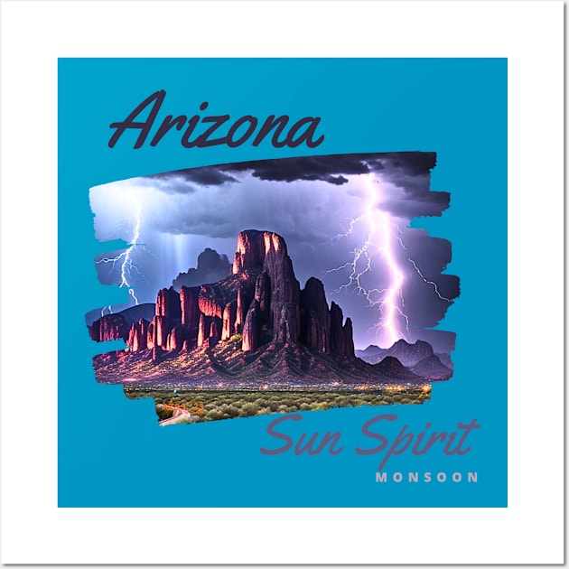 Arizona Sun Spirit Monsoon Series Wall Art by Arizona Sun Spirit